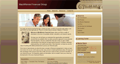 Desktop Screenshot of macwhinniefinancial.com